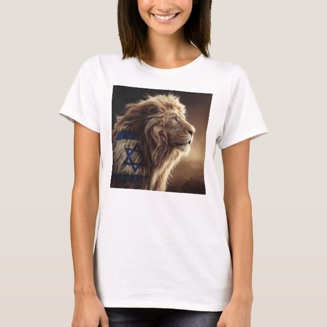 Lion of Zion hoodie T-Shirt (Front)