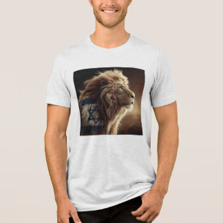 Lion of Zion hoodie Tri-Blend Shirt
