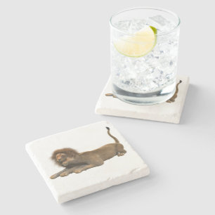 Lion Office Home Personalize Destiny Destiny'S Stone Coaster