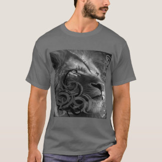 Lion oil Black Lyon design gr T-Shirt