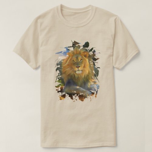 LION ON THE JOB T_Shirt