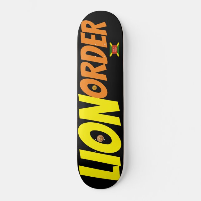 LION ORDER Skateboard (Front)