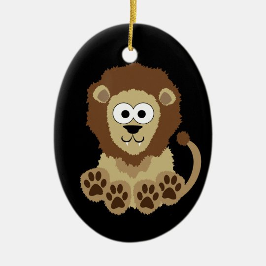 Lion Ornament (double sided)
