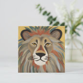 Lion Painting (Standing Front)