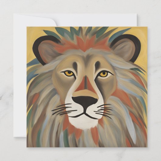 Lion Painting (Front)