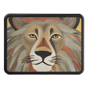 Lion Painting Hitch Cover
