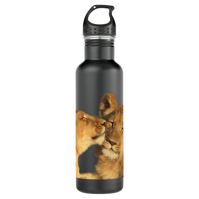 Lion Pair stainless steel water bottel Bottle (Front)