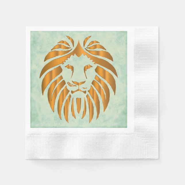 Lion Paper Napkin (Front)