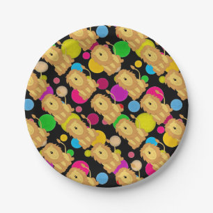Lion Paper Plates