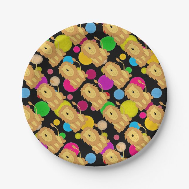 Lion Paper Plates (Front)