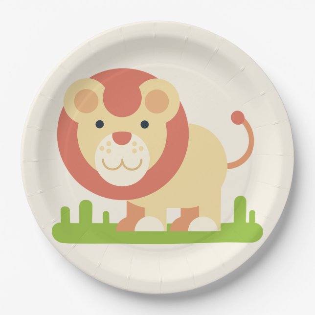 Lion Paper Plates (Front)