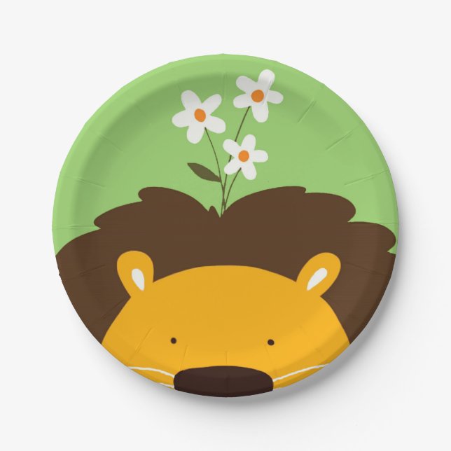 Lion Paper Plates (Front)