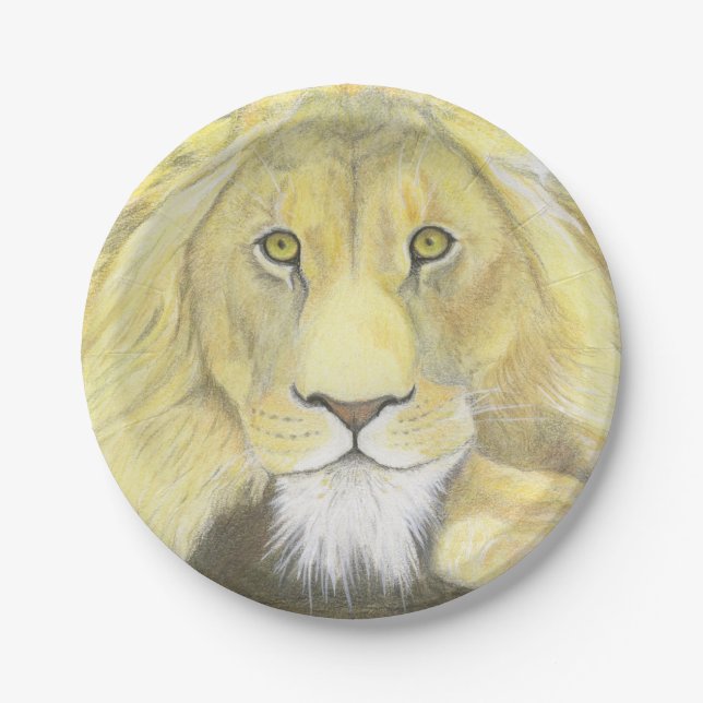Lion Paper Plates (Front)