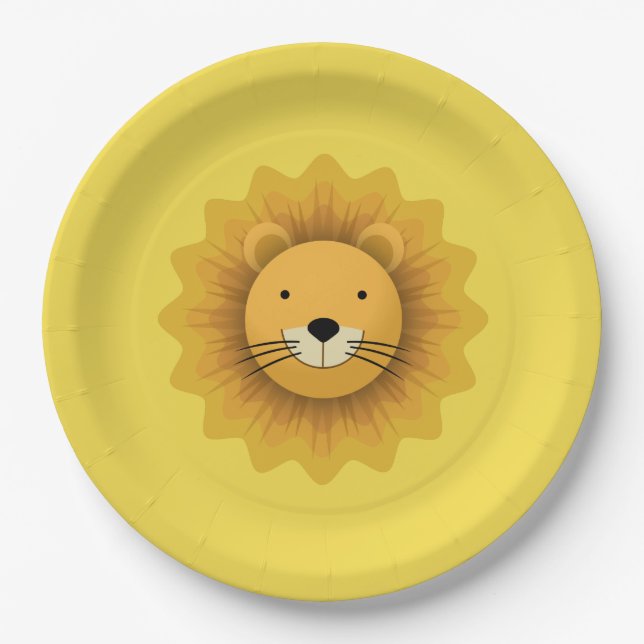 Lion Paper Plates (Front)