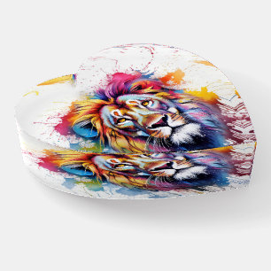 Lion  paperweight