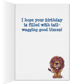 Lion Party Center Cards (Inside (Right))