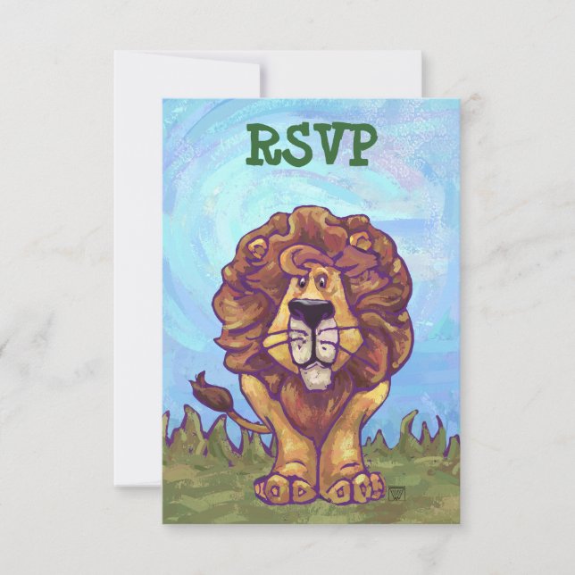 Lion Party Center RSVP (Front)
