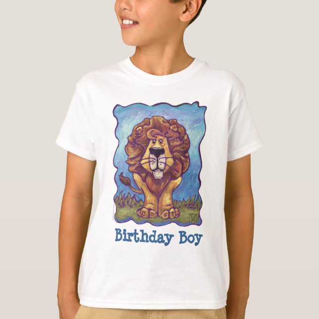 Lion Party Center T-Shirt (Front)