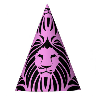 Lion Party Hat-Pink Party Hat