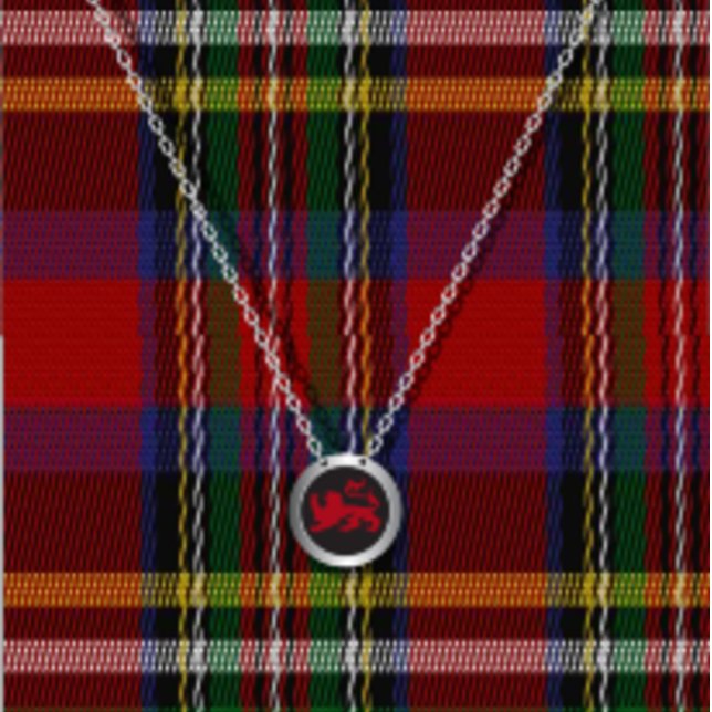 Lion Passant tartan Neck Tie (Creator Uploaded)