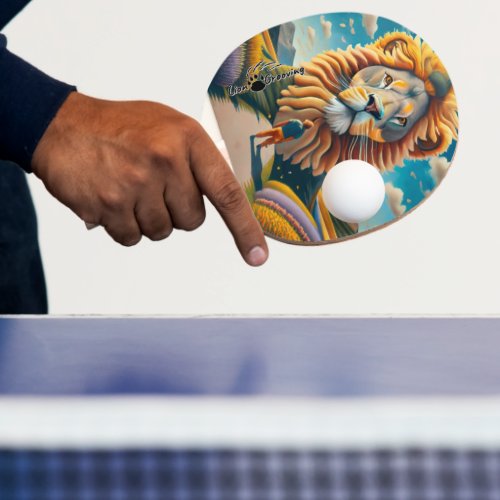 Lion Path Ping Pong Paddle