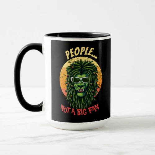 Lion People Not a big fan  Mug