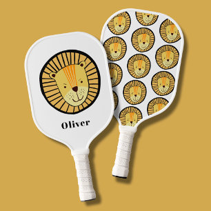 Lion Personalized Name Pickleball Paddle