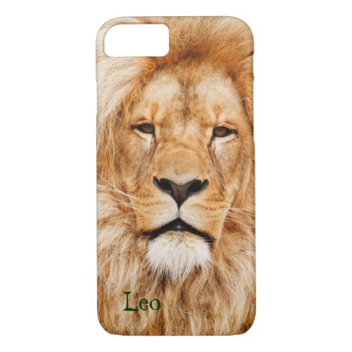 Lion Photograph iPhone 7 case Phone Case