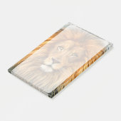 Lion Photograph Paint Art image Post-it Notes (Angled)