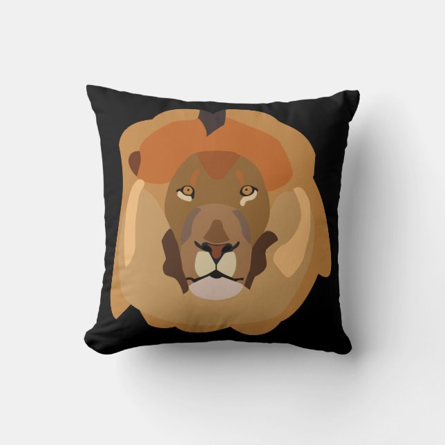 lion pillow (Front)