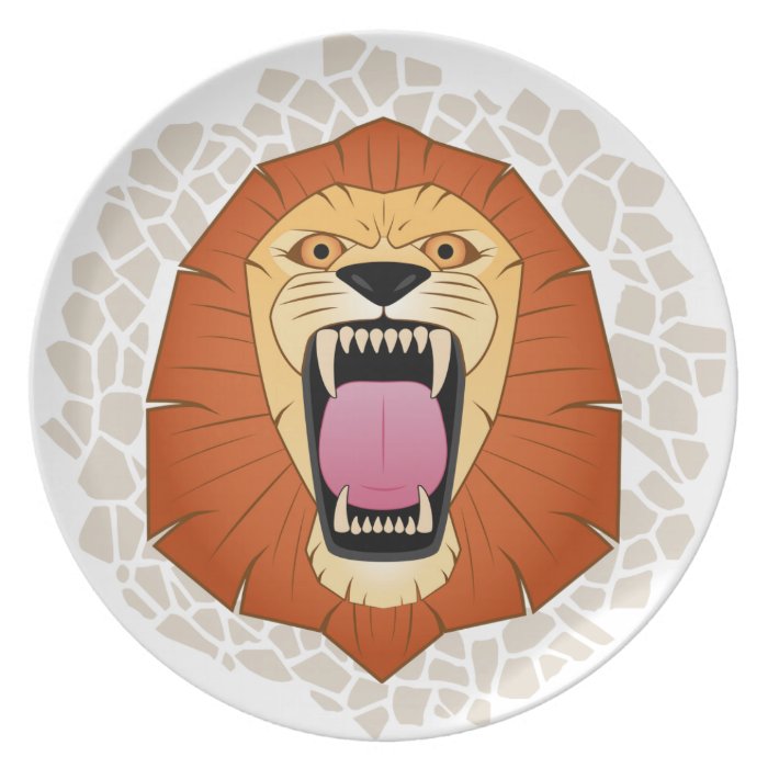 Lion.png Dinner Plates