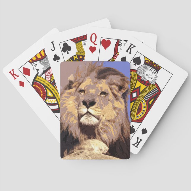 Lion Poker Cards (Back)