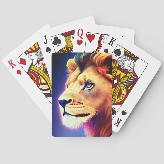 Lion Poker Cards (Back)