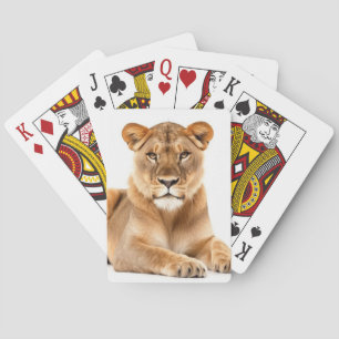 Lion Poker Cards