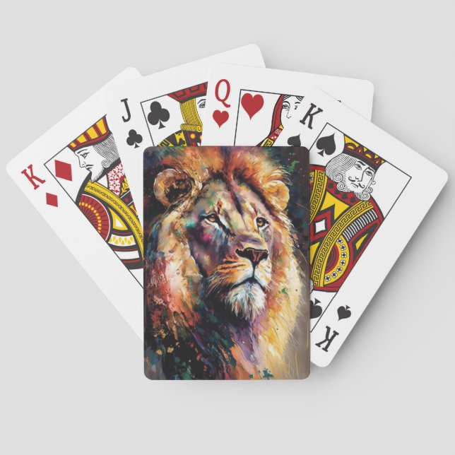 Lion Poker Cards (Back)