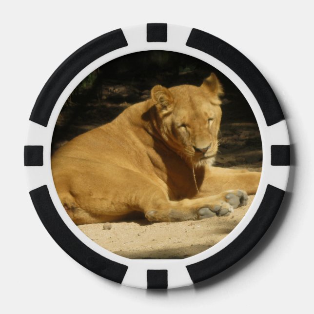 Lion Poker Chip (Front)