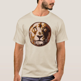Lion Pokerface Logo T-Shirt