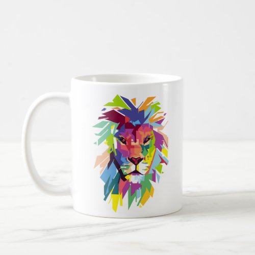 Lion  Pop Art Coffee Mug