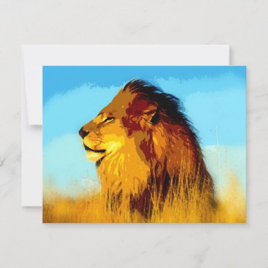 Lion Portrait (Front)