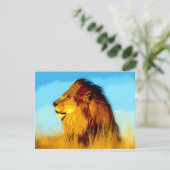 Lion Portrait (Standing Front)