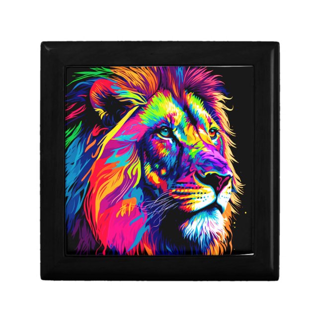 Lion Portrait Gift Box (Front)