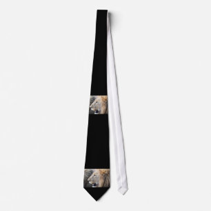 Lion Portrait Neck Tie