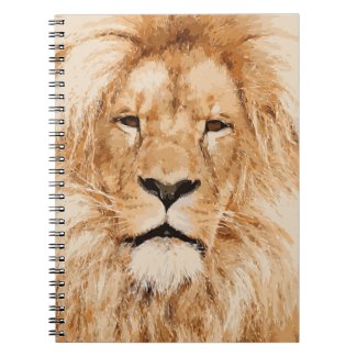 LION PORTRAIT NOTEBOOK