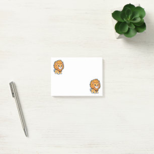 Lion Post-it Notes