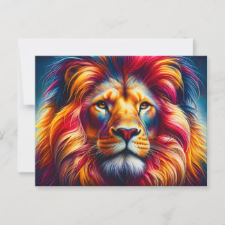 Lion Postcard