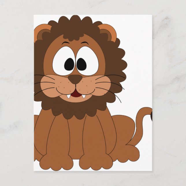 Lion Postcard (Front)