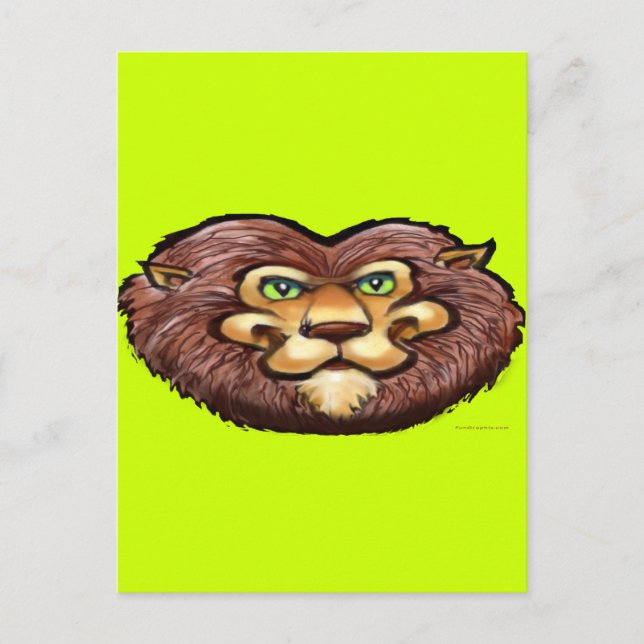 Lion Postcard (Front)