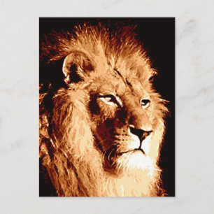 Lion Postcard