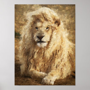 Lion  poster