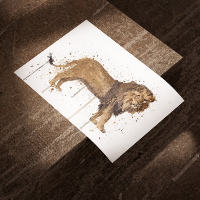  Lion Poster (Creator Uploaded)